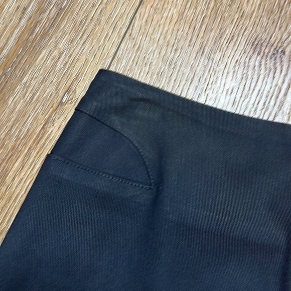 Helmut Lang Black Mini Pencil Skirt Size 0 - Picture 8 of 9